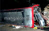 Puttur : Tourist bus overturns injuring several passengers